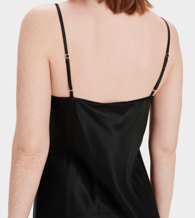 preto vestido deslizante theda UGG 20TJ1320 mulheres