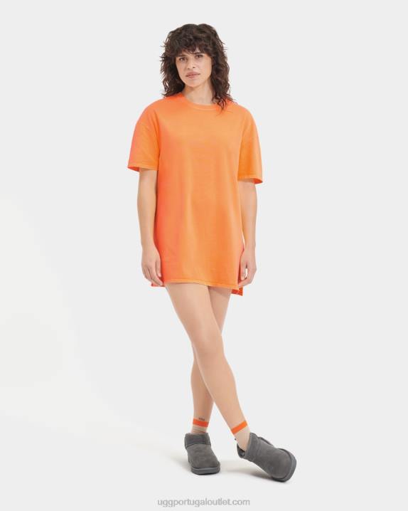 sorvete de laranja vestido camiseta zoey UGG 20TJ2228 mulheres