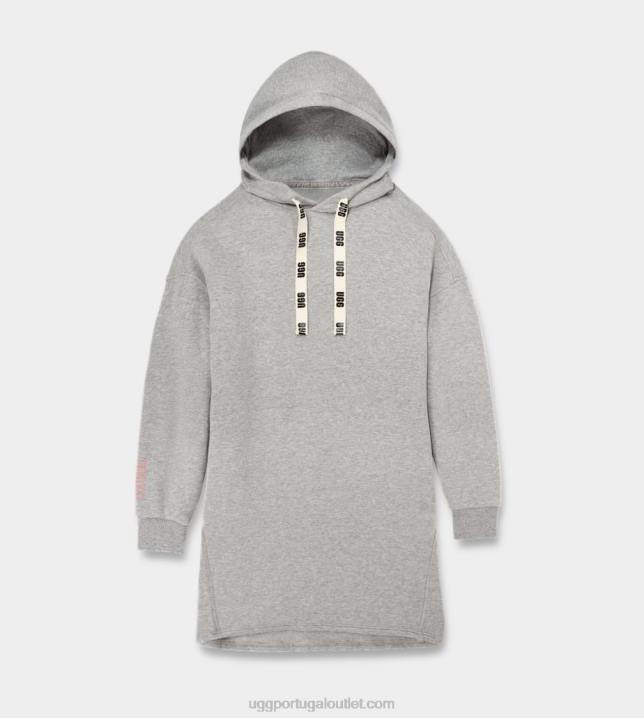 urze cinza vestido com capuz aderyn UGG 20TJ1325 mulheres